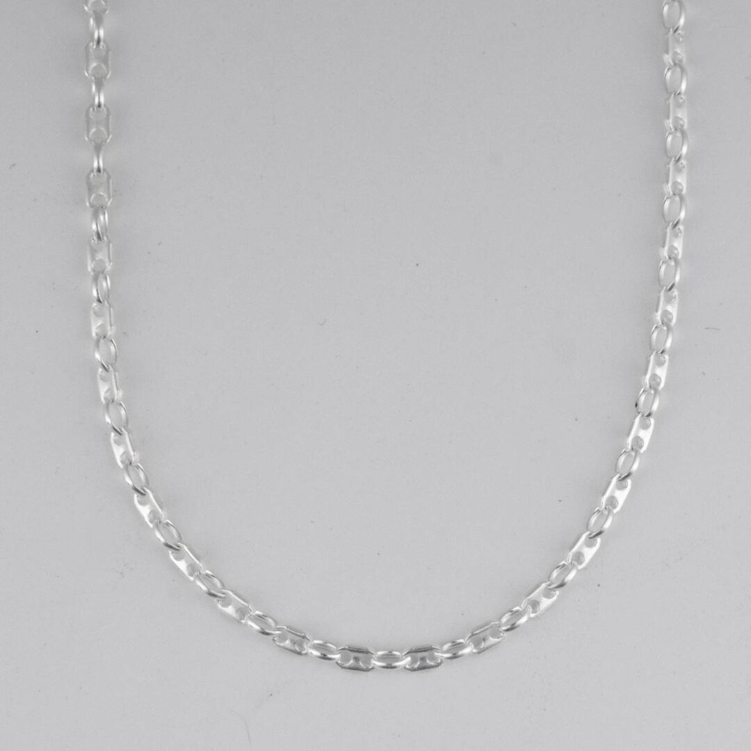 CADENA TEJIDO GUCCI RECTANGULAR 2.5MM-45CM